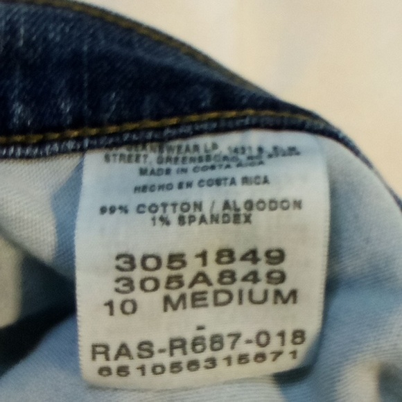 Lee Women's Relaxed At Waist Straight Leg Jeans Size 10M - Picture 8 of 12